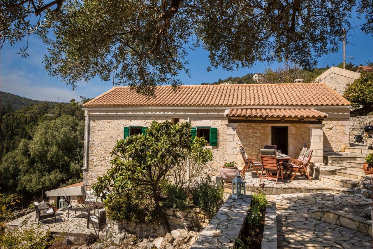 Traditional Stone House Anofli 1843 Fiskardo Kefalonia Екстериор снимка