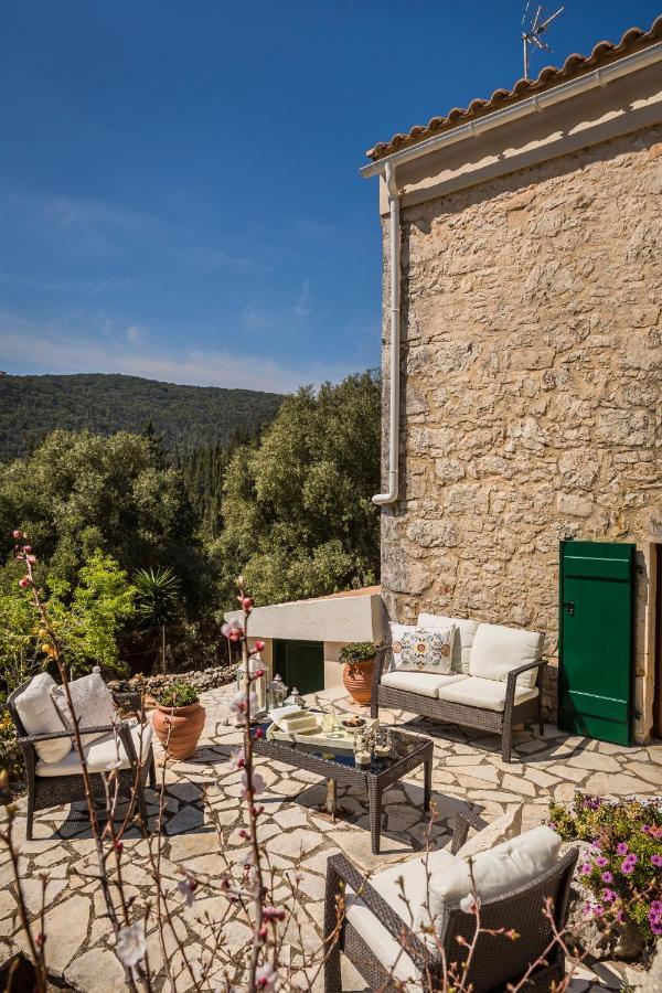 Traditional Stone House Anofli 1843 Fiskardo Kefalonia Екстериор снимка